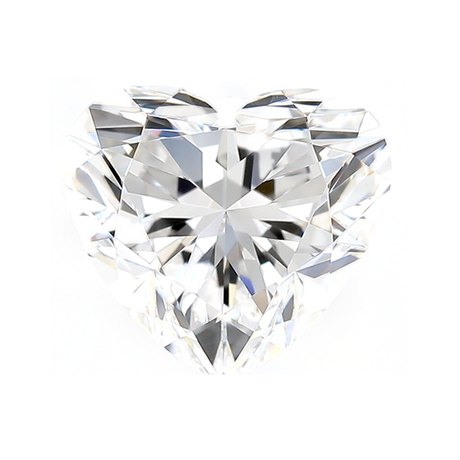 Heart cut diamond